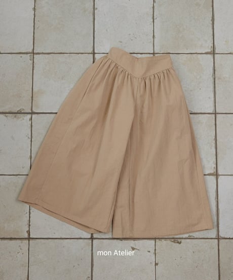 21[予約]mon Atelier v cut pants