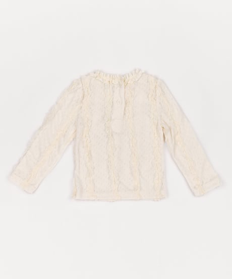 11[予約]送料無料 the beige ruffle tee
