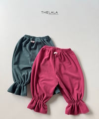 32[予約]thelala tulip rib pants