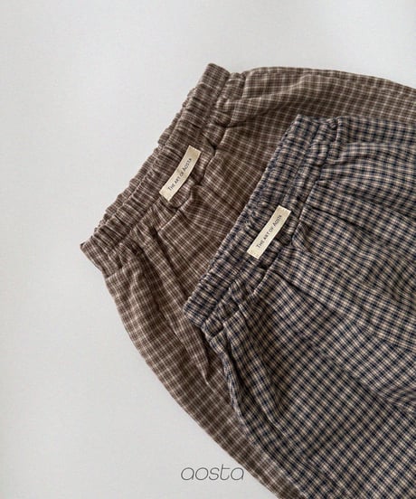 29[予約]Aosta mocha balloon pants