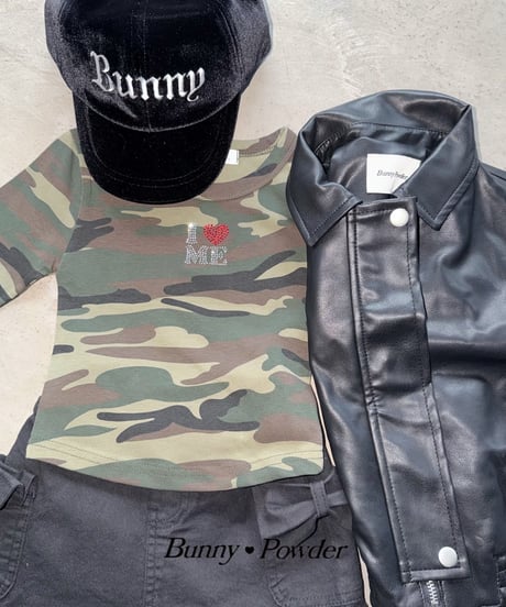 74[予約]bunny powder velour ball cap