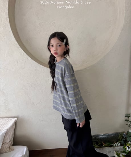 31[予約]matilda&lee happy border knit