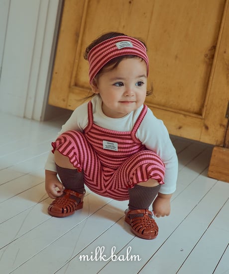 24[予約]milkbalm lollipop frill pants