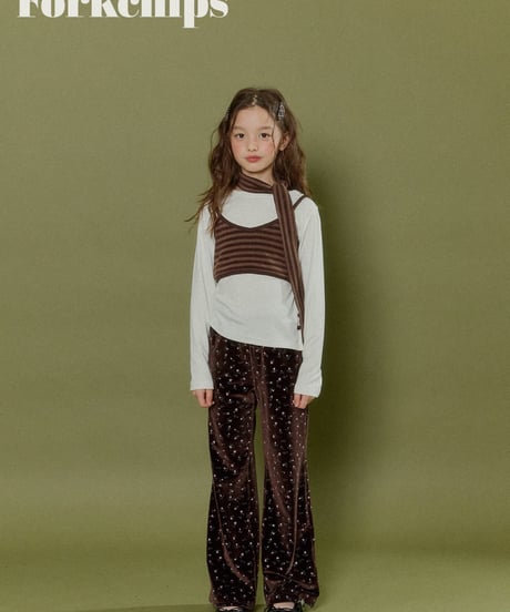 14[予約]FORKCHIPS cocoa single t-shirt
