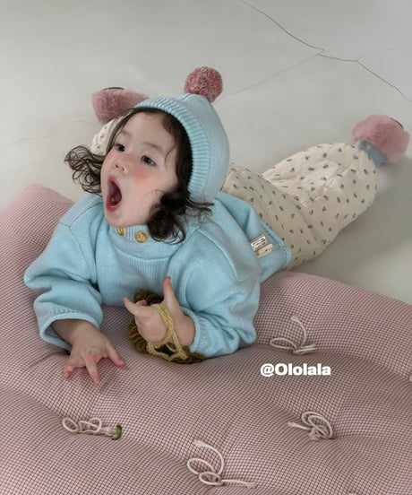 42[予約]ololala cutie jogger pants