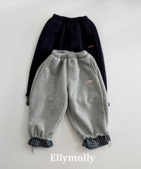 55[予約]ELLYMOLLY hershey color block pants