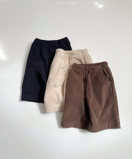 35[予約]minirobe culottes pants