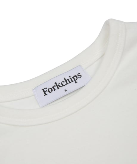 14[予約]FORKCHIPS cocoa single t-shirt
