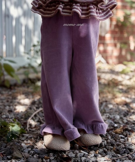 4[予約]momoann roa frill pants
