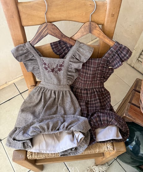 1[予約]OREN sollyeon suspender dress