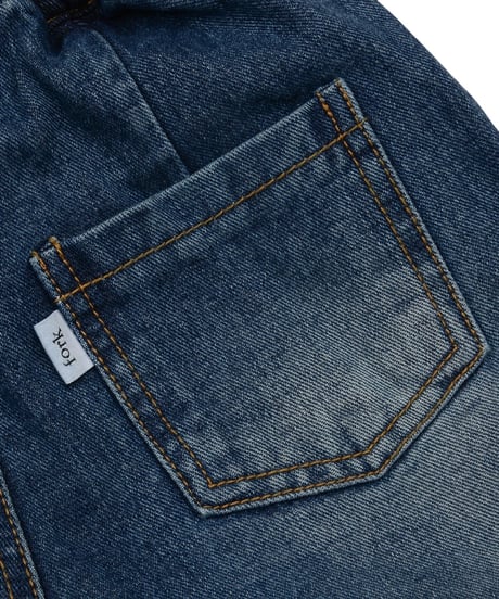 28[予約]FORKCHIPS canvas denim pants