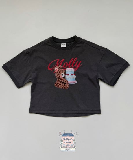 4[予約]Mollybin chichi pig t-shirt