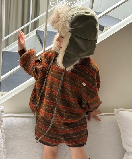 38[予約]ELLYMOLLY grove knit mtm