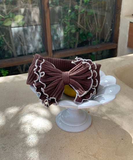 7[予約]bebeholic caramel hairband