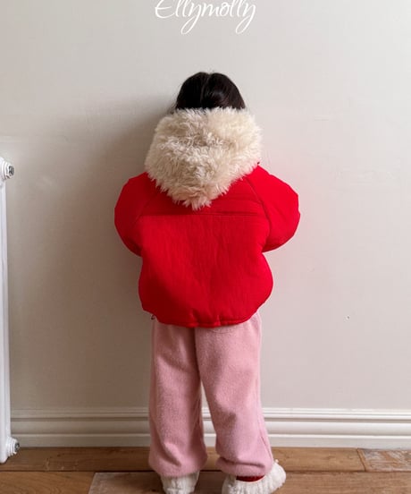 102[予約]ELLYMOLLY fluffy hood warmer