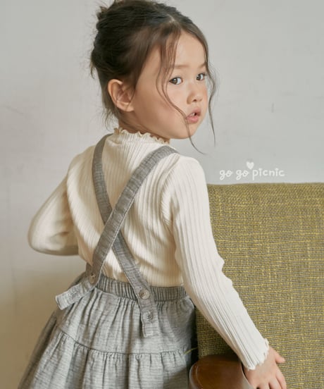 6[予約]go go picnic sophie mock neck