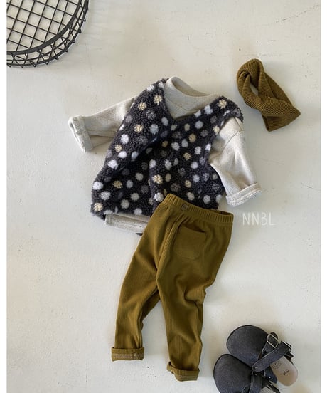 22[予約]nunubiel tumble vest
