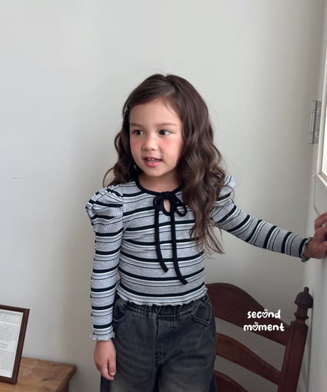 15[予約]second moment bubble puff tee