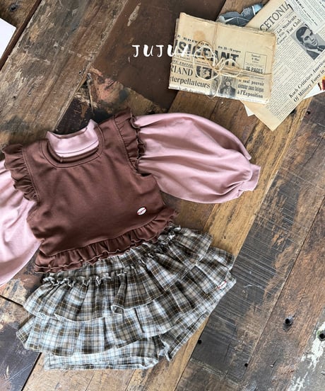 11[予約]jujua belly mock pola tee