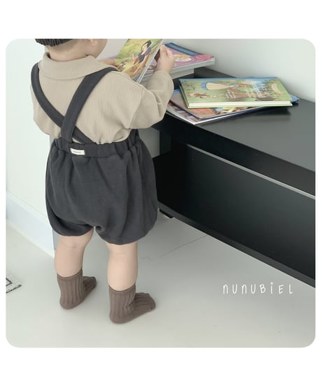 5[予約]nunubiel bebe waffle shirt