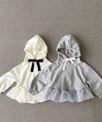 20[予約]melikey chacha frill hoodie