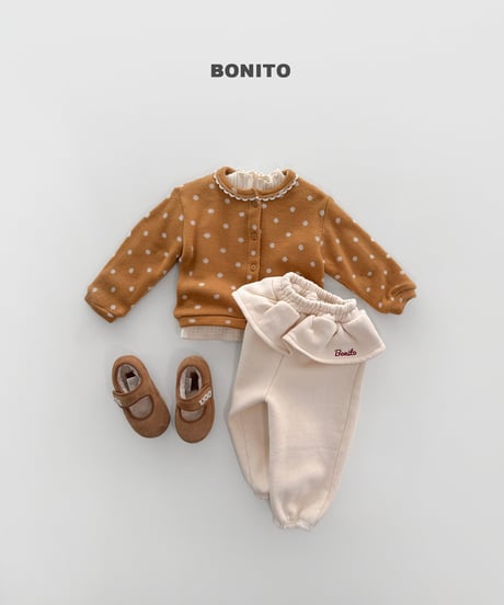 47[予約]bonito dot cardigan