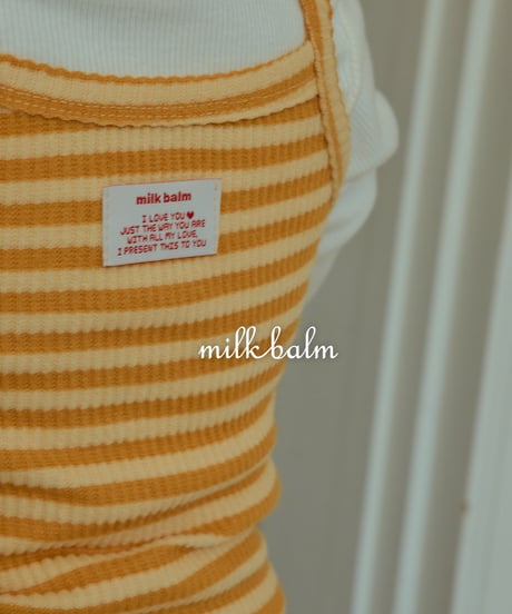23[予約]milkbalm lollipop tanktop