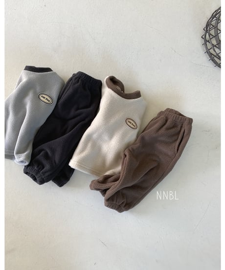 17[予約]nunubiel fleece pants