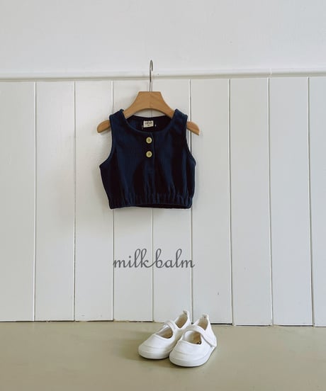25[予約]milkbalm dewey vest