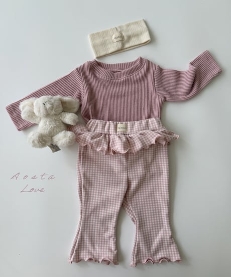 63[予約]Aosta kiki frill pants