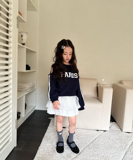 25[予約]COMMA slit sleeve mtm