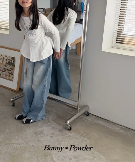 23[予約]bunny powder it's me long t-shirt