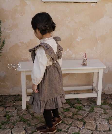 1[予約]OREN sollyeon suspender dress