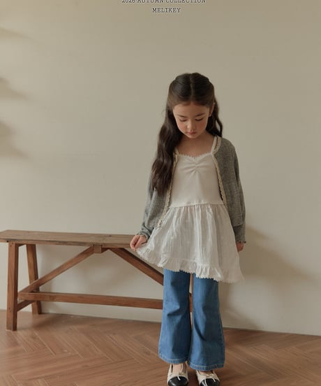 45[予約]melikey pocket bootcut pants