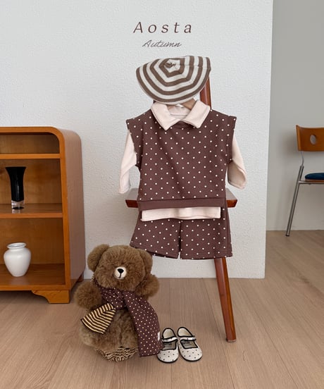 13[予約]Aosta dot tongtong vest