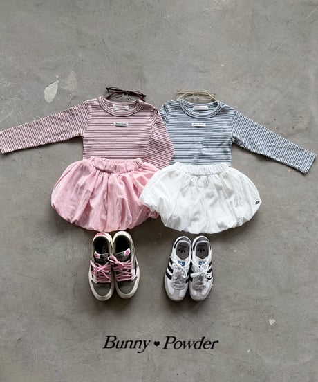 56[予約]bunny powder balloon skirt