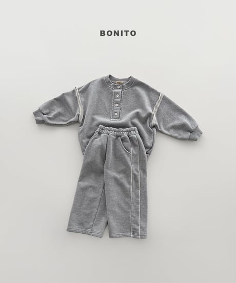 34[予約]bonito raw edge henley mtm