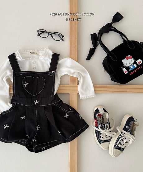 53[予約]melikey ribbon embroidery suspender