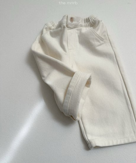 32[予約]minirobe winter basic pants