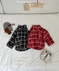 44[予約]matilda&lee buy check shirt