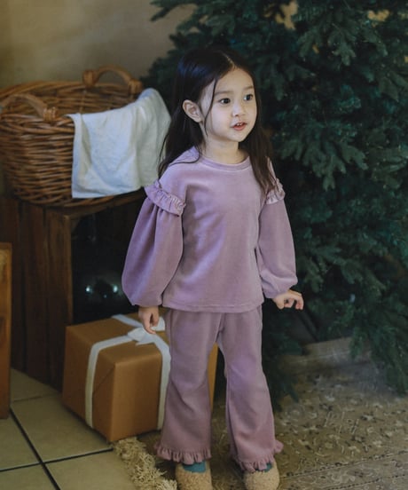 13[予約]mon Atelier mimi velour set