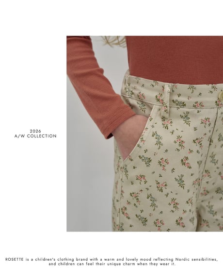 21[予約]ROSETTE claire pants