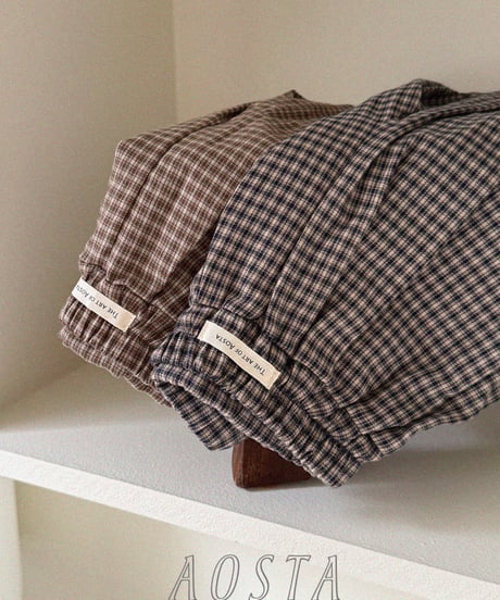 29[予約]Aosta mocha balloon pants
