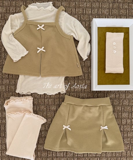45[予約]Aosta bibi skirt pants