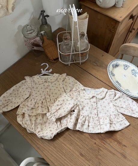 15[予約]marron french blouse(XS-L)