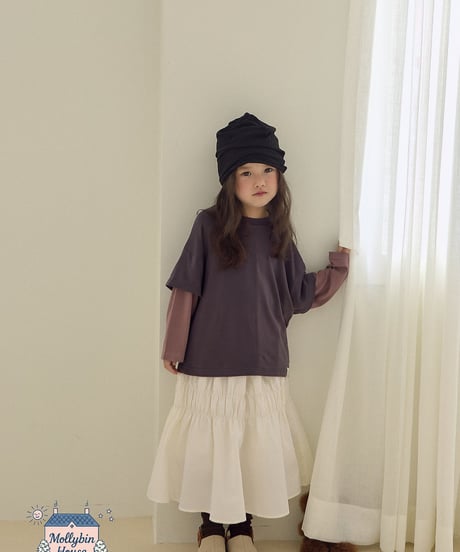 5[予約]Mollybin sleaker t-shirt