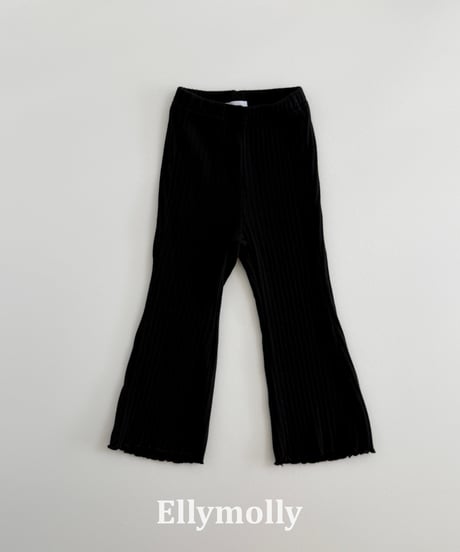 40[予約]ELLYMOLLY wicker bootcut