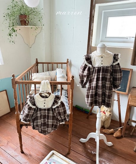 53[予約]marron bean suit(6-18m)