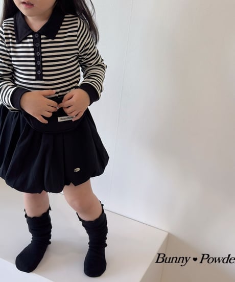 56[予約]bunny powder balloon skirt