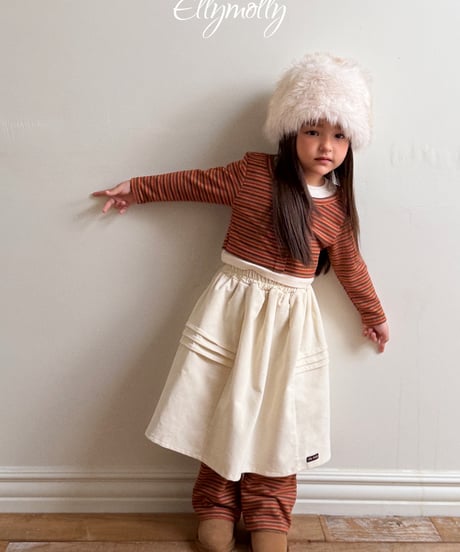 33[予約]ELLYMOLLY latte style top